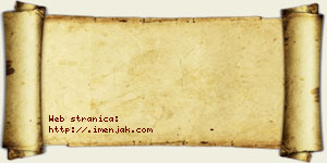 Tatjana Stojković vizit kartica